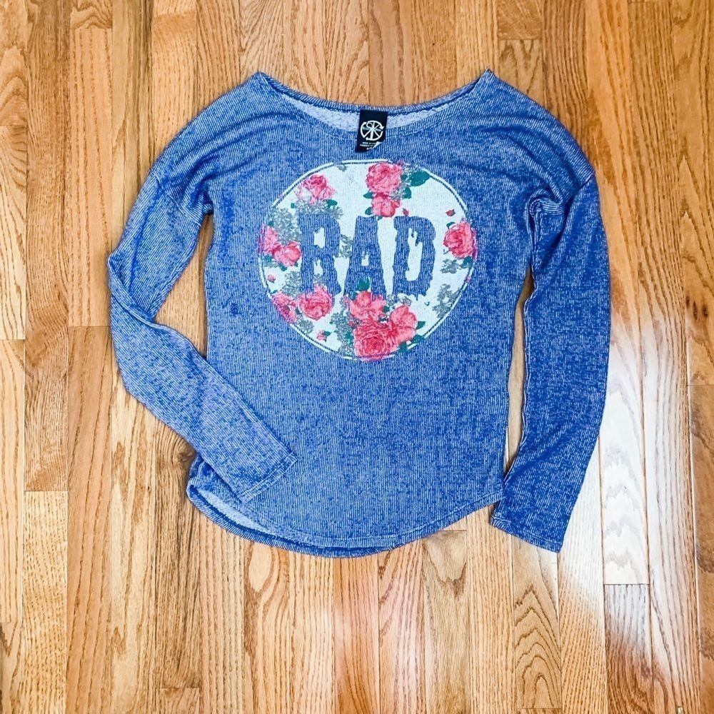 Recycled Karma Purple Rad Long Sleeve Shirt